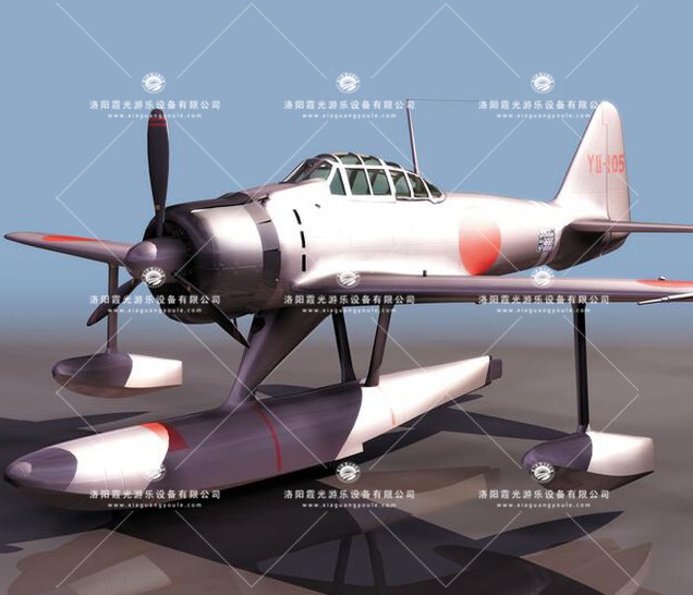 杨浦3D模型飞机_